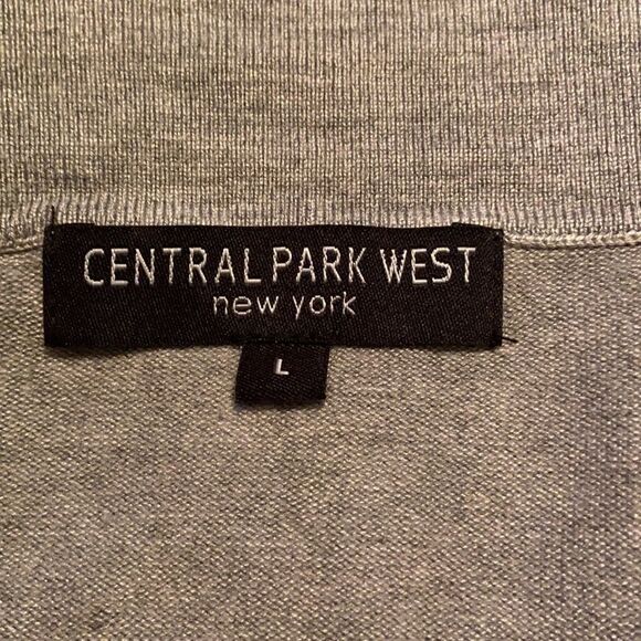 Central Park West open front fringed cardigan L - Picture 5 of 7
